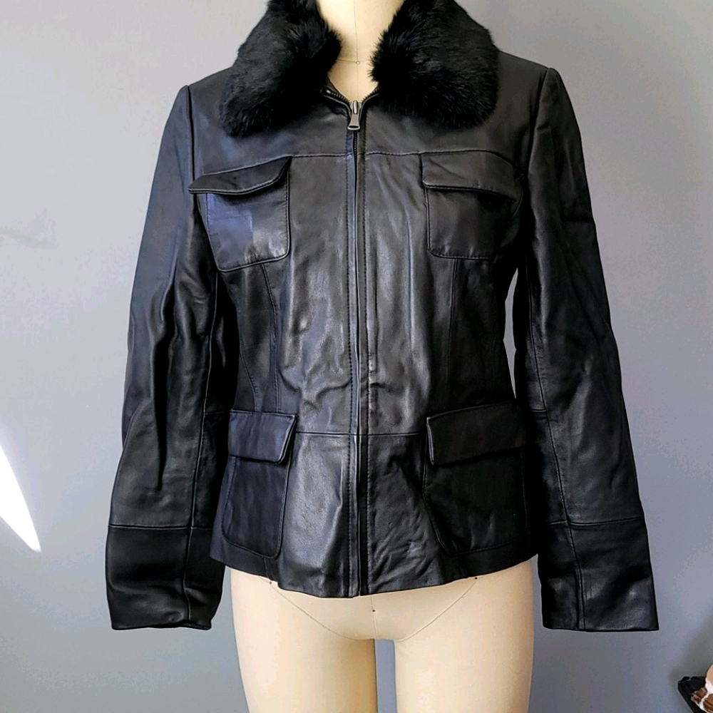 American Modern Alexander Julian Leather Jacket